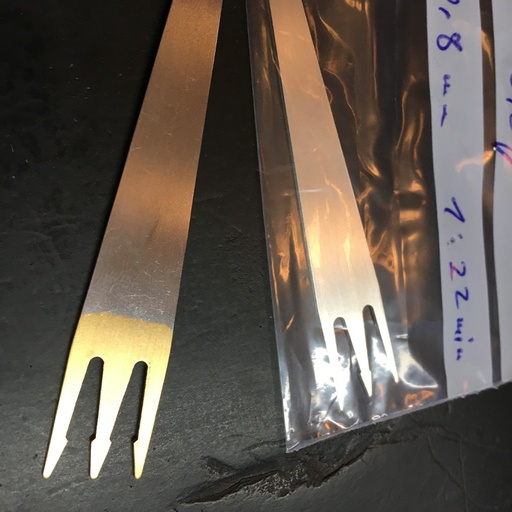 Pommesgabel "Goldener Dreizack"